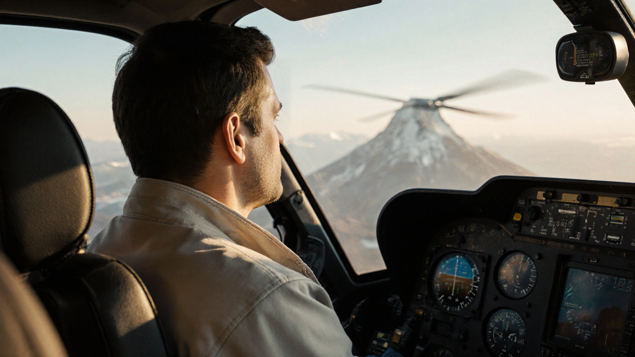 Coping with Dizziness and Motion Sickness on Helicopter Rides