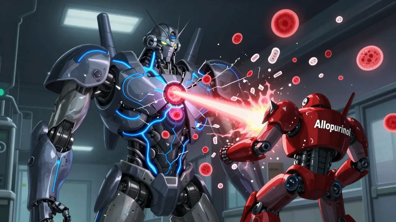 Gout Medications: Allopurinol and Azathioprine Interaction Risks